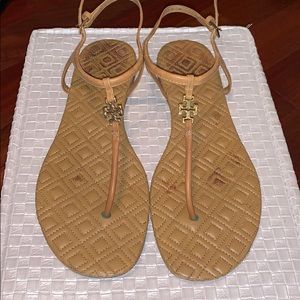 Tory Burch Gladiator Sandal (nude)